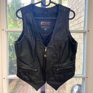 Xpert Performance Gear Leather Vest